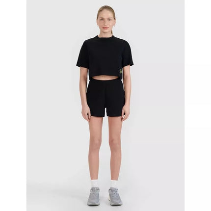 Women's crop top t-shirt 4F 4FWSS25TTSHF1977-20S