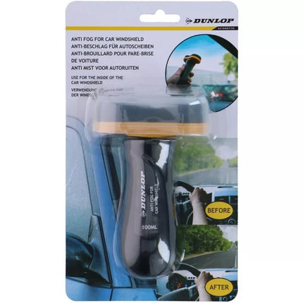 CAR WINDOW ANTI-FOG SPONGE 100ML DUNLOP