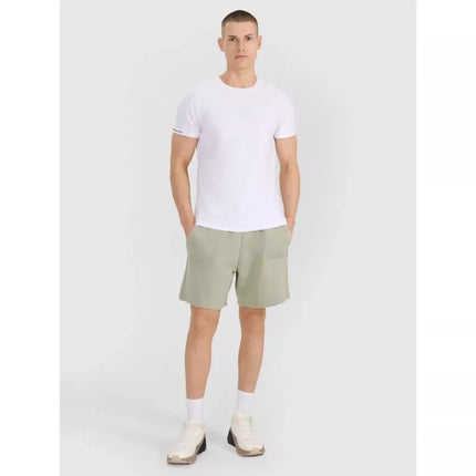 Vyriški klasikinio kirpimo paprasti marškinėliai 4F 4FRSS25TTSHM3041-10S
