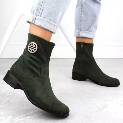 Jezzi W Suede Ankle Boots ASA198-28 JEZ432B