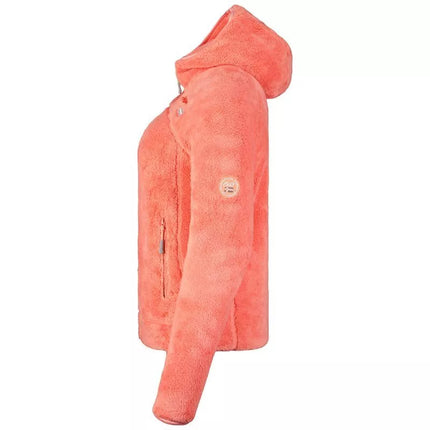 FLEECE for girls Geographical Norway UPALOOD SAUMON DB GIRL 047-1 SALMON (WZ8857E/GN-SAUMON)