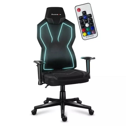 Huzaro Combat 6.2 Juoda RGB Žaidimų Kėdė