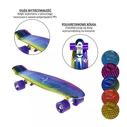 Nils Extreme ELECTROSTYLE PENNYBOARD PNB01 MĖLYNAS Riedlentė