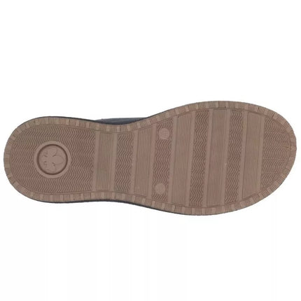 Rieker 50960-00 moteriški juodi odiniai aukštakulniai bateliai