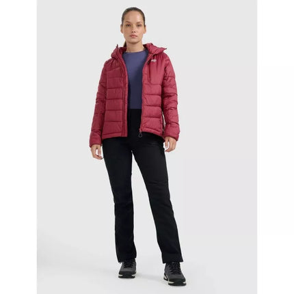 Moteriška pūkinė žygio striukė su „Primaloft Silver“ užpildu 4F 4FRAW25TDJAF0792-60S