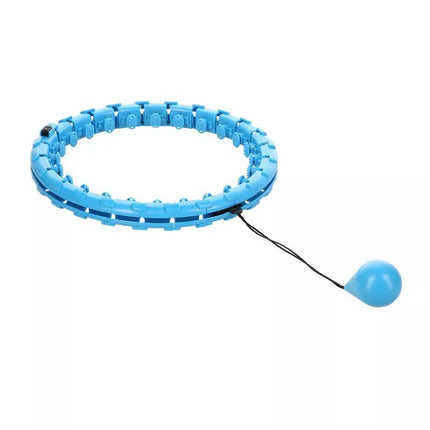 FH01 mėlynas hula hoop su svoriu