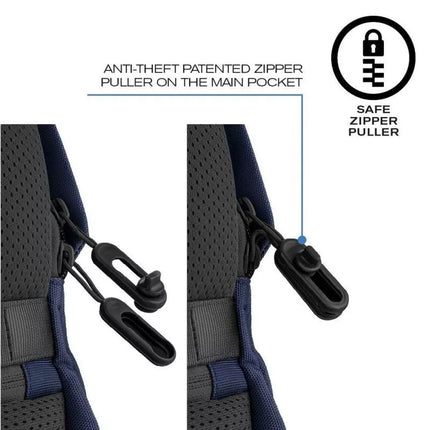 XD DESIGN ANTI-THEFT BACKPACK BOBBY SOFT NAVY BLUE P/N: P705.795