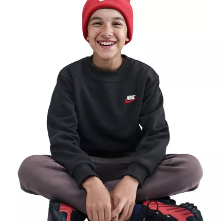 Nike Sportswear Club Fleece Kids' Sweatshirt Black FD3006 012