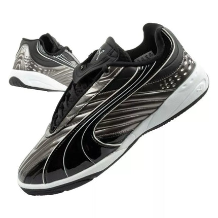 Madingi jaunimo sportiniai bateliai Puma V-S2 Goalgetter, sidabriniai