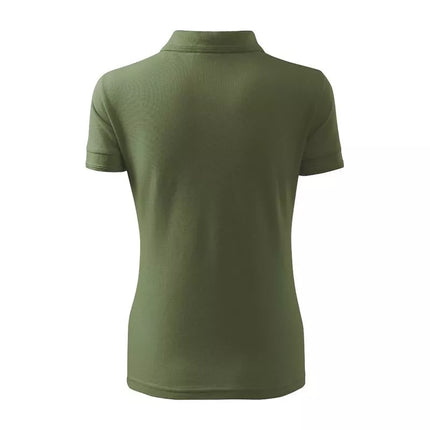 Moteriški Piké Polo marškinėliai (chaki)