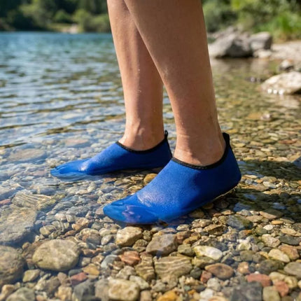 NEOPRENE WATER SHOES JUNIOR BLUE/BLACK XQMAX S.30