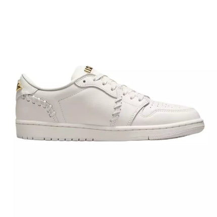 Air Jordan 1 Low Method of Make Wmns “Balti/Metalinio aukso” moteriški sportiniai bateliai - FN5032-100