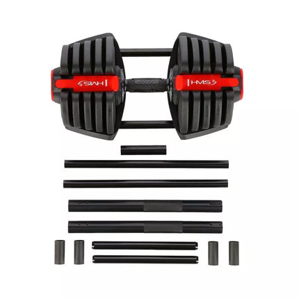 SGR40 PRO SET 2-in-1 reguliuojamas hantelių komplektas 43.5 kg HMS