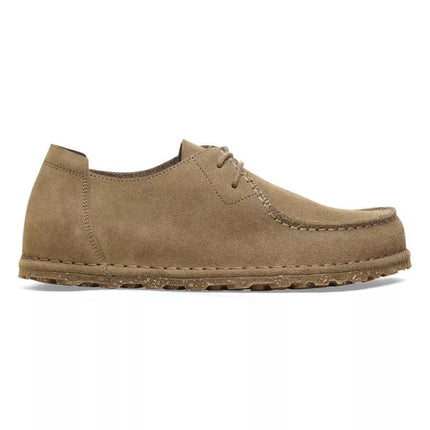 Vyriški Birkenstock mokasinai UTTI LACE 1027274 GRAY TAUPE (Standartinis plotis)