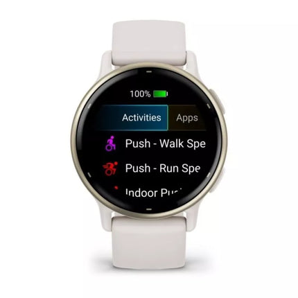 Garmin Vivoactive 5 42mm Cream Gold Watch