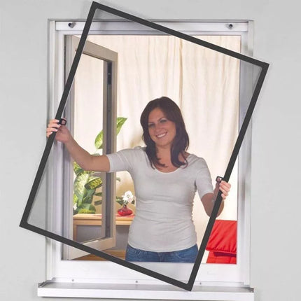 MOSQUITO NET WINDOW ALU 130X150 ANTHRACITE