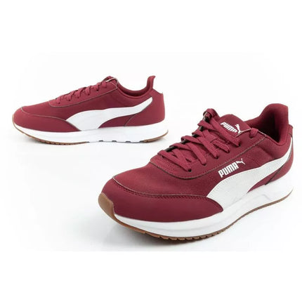Puma vyriški sportiniai kedai R78 Lightwind patogūs, madingi, bordo spalvos