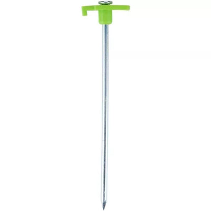 Palapinės kuoliukai 19cm, 6 vnt. rinkinys, metalas/plastikas, aktyviam stovyklavimui