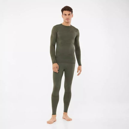 VIKING Gasher Man Set Merino vyriški apatiniai, dydis L, chaki
