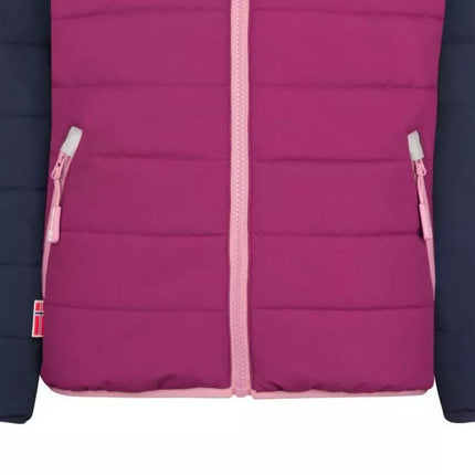 Trollkids Kids Hafjell Snow Jacket PRO with hood, waterproof, pink (514-182)