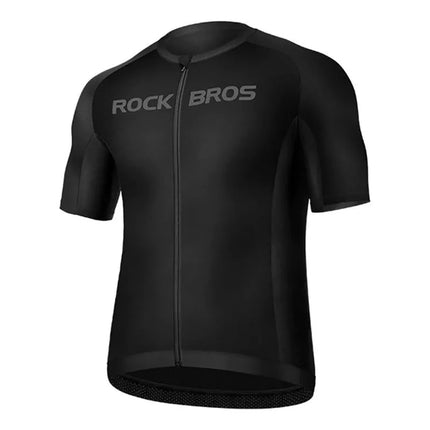 Rockbros 15120002004 Short Sleeve Cycling Jersey XL - Black