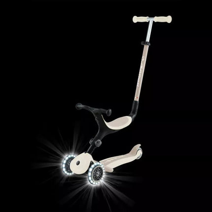 Motoroleris su važiavimo sėdyne GO•UP ACTIVE LIGHTS ECOLOGIC (745-566)