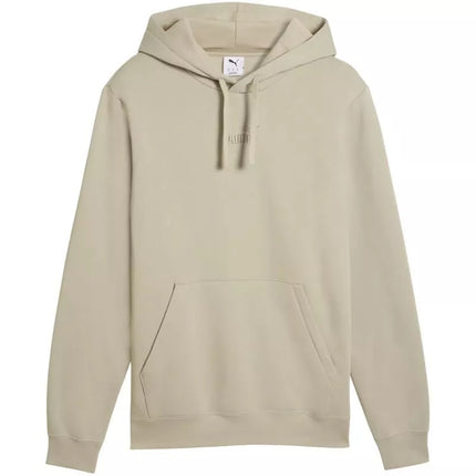 Men's Puma ESS No. 1 Logo Centered Hoodie Gray 692914 61