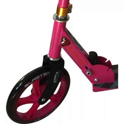 Rožinis 200 mm paspirtukas Blaster Roadrunner