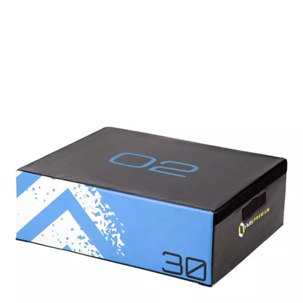 Set of four HMS Premium Plyometric Boxes PYBS01