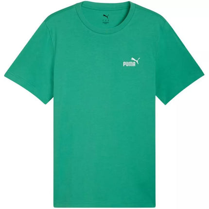 Puma Vyriški ESS Mažo Nr. 1 Logotipo Marškinėliai Žali 682535 40