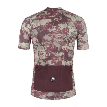 Rogelli ESSENTIAL GRAPHIC II Marškinėliai pilka/raudona 3XL