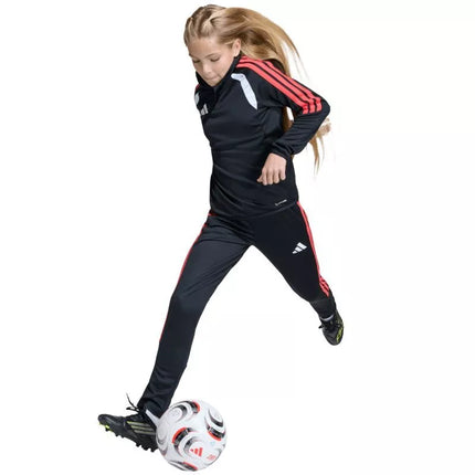adidas Tiro 26 League Training Top for kids, black, white, and red, JY7159