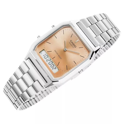 Women's watch CASIO AQ-230A-4AMQYDF + BOX