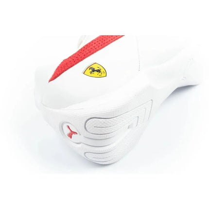 Puma men's sports shoes Ferrari Future Cat white natural leather fashionable