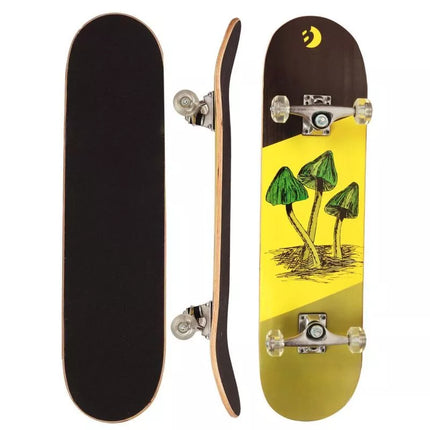 MUSHROOMS BEST SPORTING WOODEN SKATEBOARD