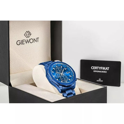 Men's Watch Giewont Chronograph Sapphire Blue GW7290-B5