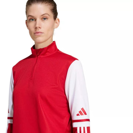 Moterims adidas Squadra 25 treniruočių viršutinė dalis, raudona JD3018