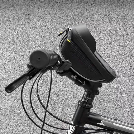 Wozinsky Bike Handlebar Bag with Phone Case 1L Black (WBB16BK)