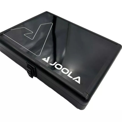 CASE COVER FOR RACKET AND 3 BALLS FOR TABLE TENNIS JOOLA ALU LASER BLACK