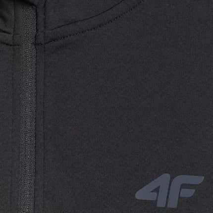 Women's thermal sweatshirt 4F F098 deep black 4FWAW25UBRUF098 20S