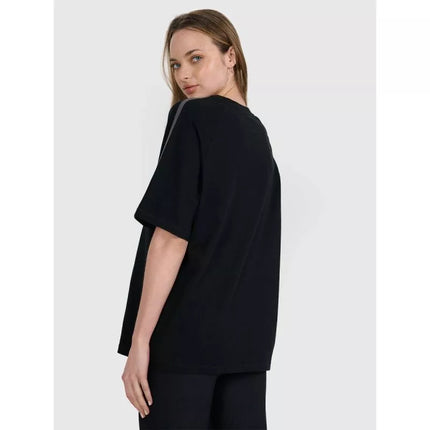 Women's oversize printed T-shirt 4F 4FRSS25TTSHF2791-20S