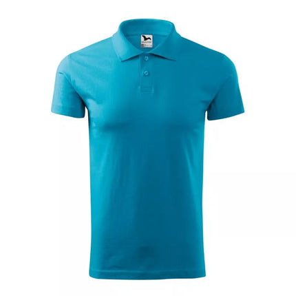 Turkio spalvos polo marškinėliai Malfini Single J. M MLI-20244