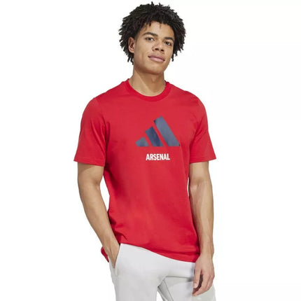 Adidas Polo Shirt Arsenal London FC 24/25 Session Graphic Tee JM9415
