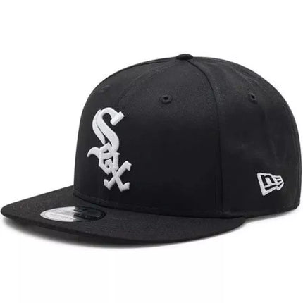 Chicago New Era Sox Fashionable Black Sports Full-Cap Cap