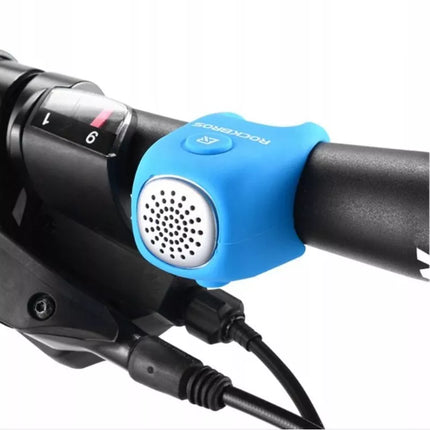Rockbros CB1709BU elektroninis dviračio skambutis - mėlynas