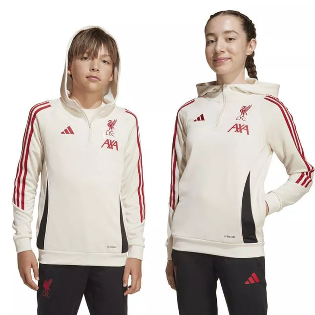 Adidas Liverpool FC Džemperis Su Gobtuvu Berniukui JV9019