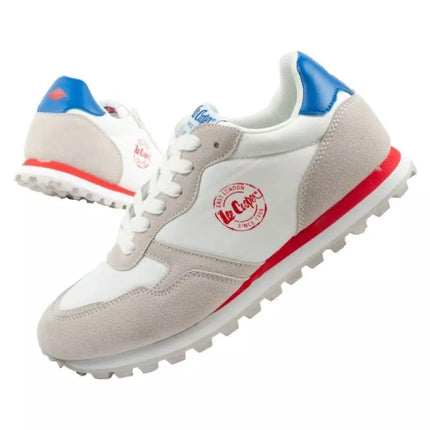 Lee Cooper moteriški lengvi patogūs madingi balti sportbačiai