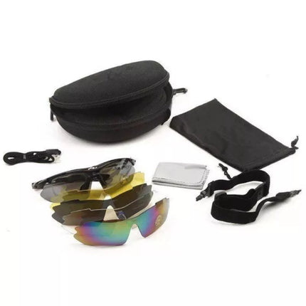 Rockbros 10003 Polarized Cycling Glasses - Black