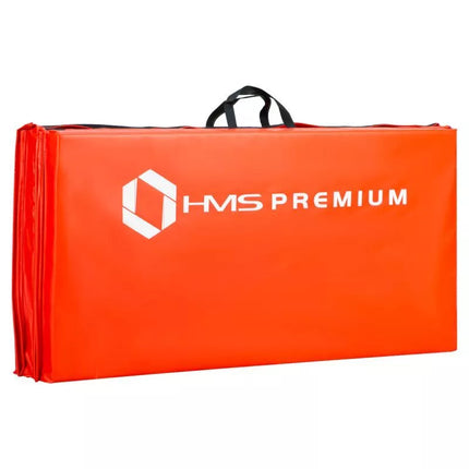 Folding gymnastic mattress red 2400x1200x50mm HMS MGS01