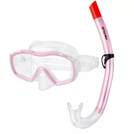 Spokey CELEBES SPK-928107 nardymo komplektas: kaukė + šnorkelis